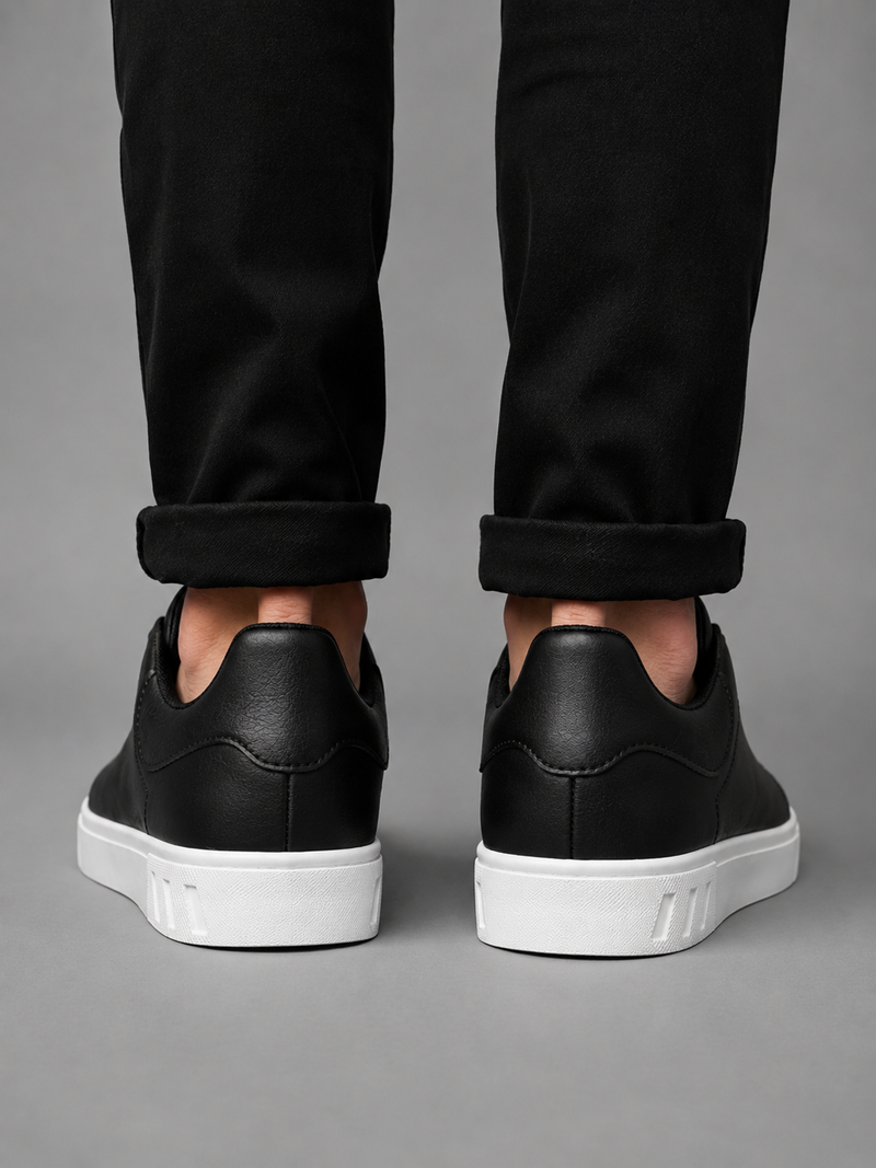 Men's Smart Casual Leather Trainers – Comfortable Everyday Sneakers