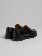 Men’s Leather Penny Loafers – Classic Formal Smart Casual Shoes