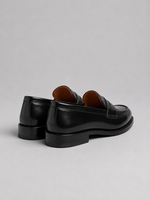 Men’s Leather Penny Loafers – Classic Formal Smart Casual Shoes