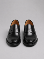 Men’s Leather Penny Loafers – Classic Formal Smart Casual Shoes