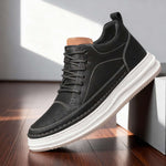 Men’s Leather Trainers – Cushioned Everyday Comfort