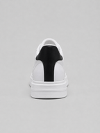Men's Leather Trainers – Low Top Lace Up Casual Sneakers