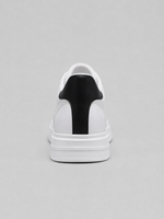 Men's Leather Trainers – Low Top Lace Up Casual Sneakers