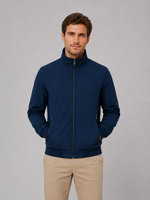 Men’s Lightweight Zip-Up Jacket – Smart Casual Windbreaker