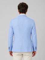 Men’s Linen Look Summer Blazer – Smart Casual Tailored Fit