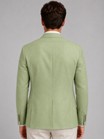 Men’s Linen Look Summer Blazer – Smart Casual Tailored Fit