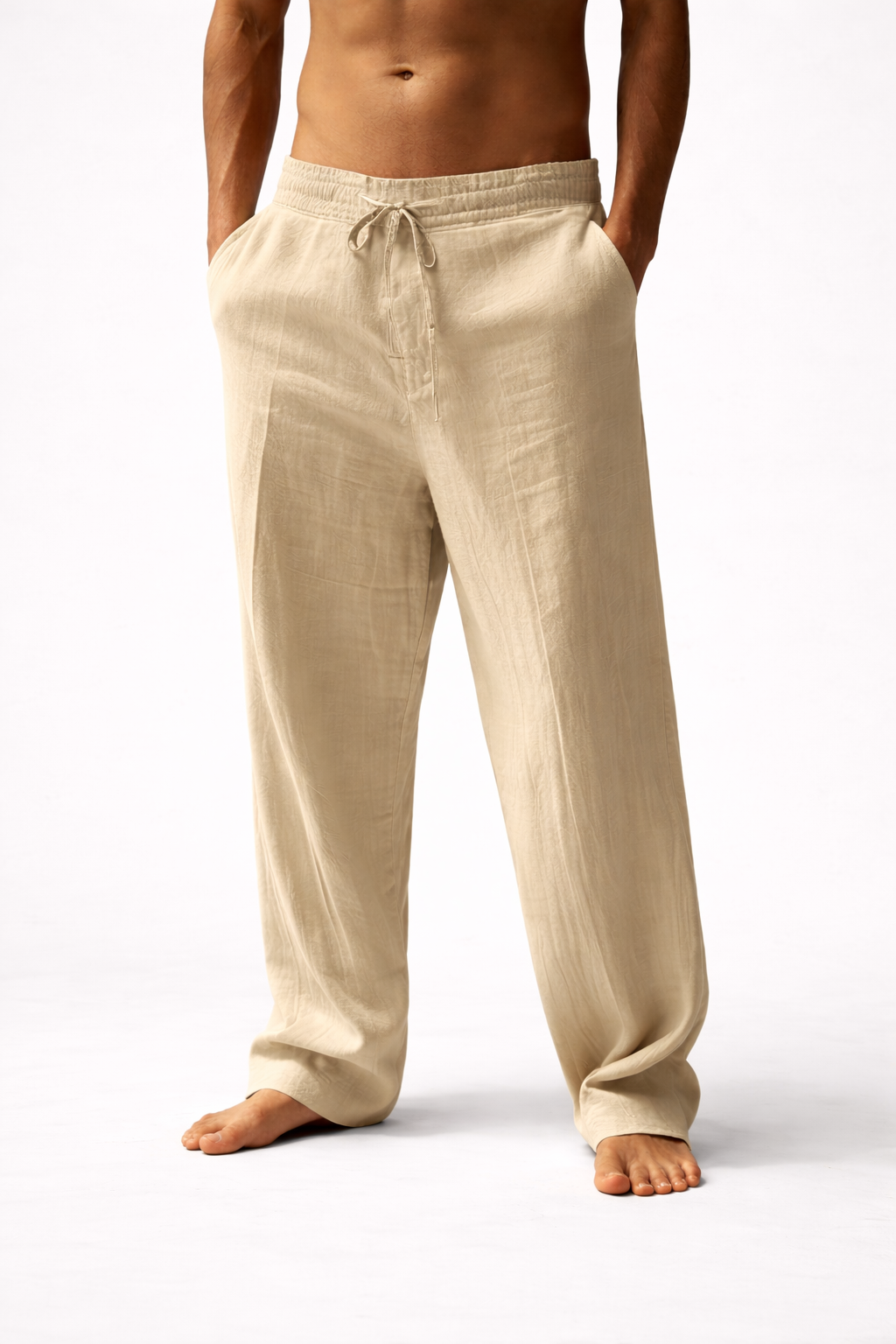 Men’s Linen Trousers – Relaxed Summer Fit