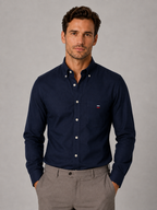 Men’s Long Sleeve Cotton Shirt – Regular Fit Smart Casual Dress Shirt