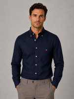 Men’s Long Sleeve Cotton Shirt – Regular Fit Smart Casual Dress Shirt