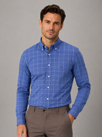 Men’s Long Sleeve Cotton Shirt – Regular Fit Smart Casual Dress Shirt