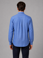 Men’s Long Sleeve Shirt – Button Down Collar Smart Casual Style