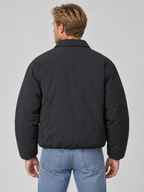Men’s Padded Full Zip Jacket – Collared Lightweight Bomber