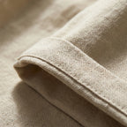 Men’s Pleated Linen Look Shorts – Tailored Summer Fit