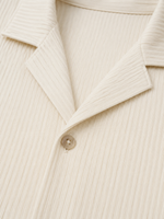 Men's Ribbed Summer Co-Ord Set – Relaxed Summer Style