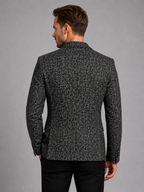 Men’s Slim Fit Tailored Blazer – Smart-Casual Structured Jacket