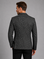 Men’s Slim Fit Tailored Blazer – Smart-Casual Structured Jacket