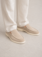 Men’s Suede-Look Slip-On Loafers – Smart Casual Comfort