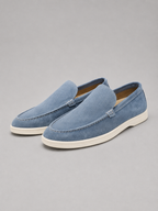 Men’s Suede-Look Slip-On Loafers – Smart Casual Comfort