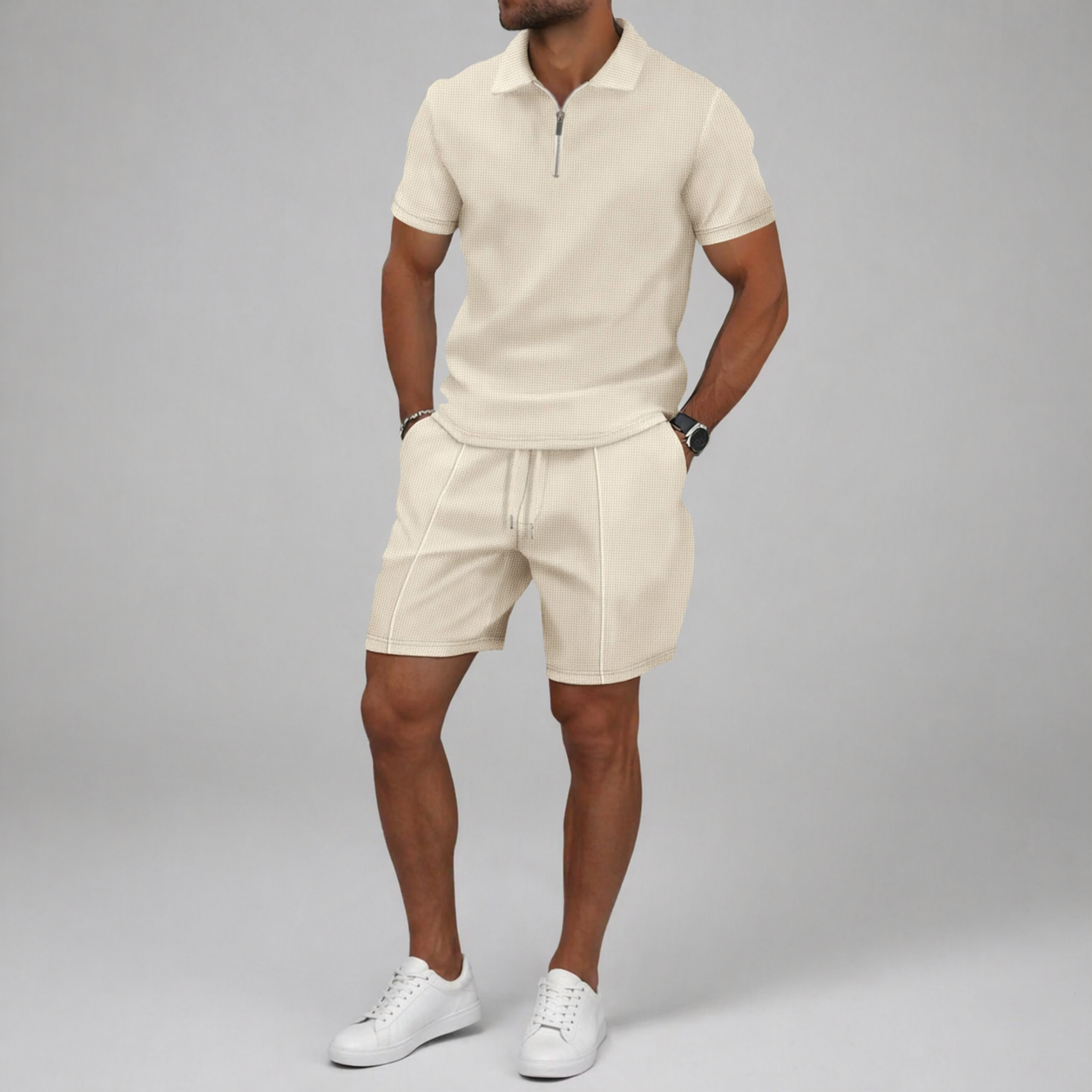 Montleigh | Men’s Summer Co-Ord Set – Polo & Shorts Set