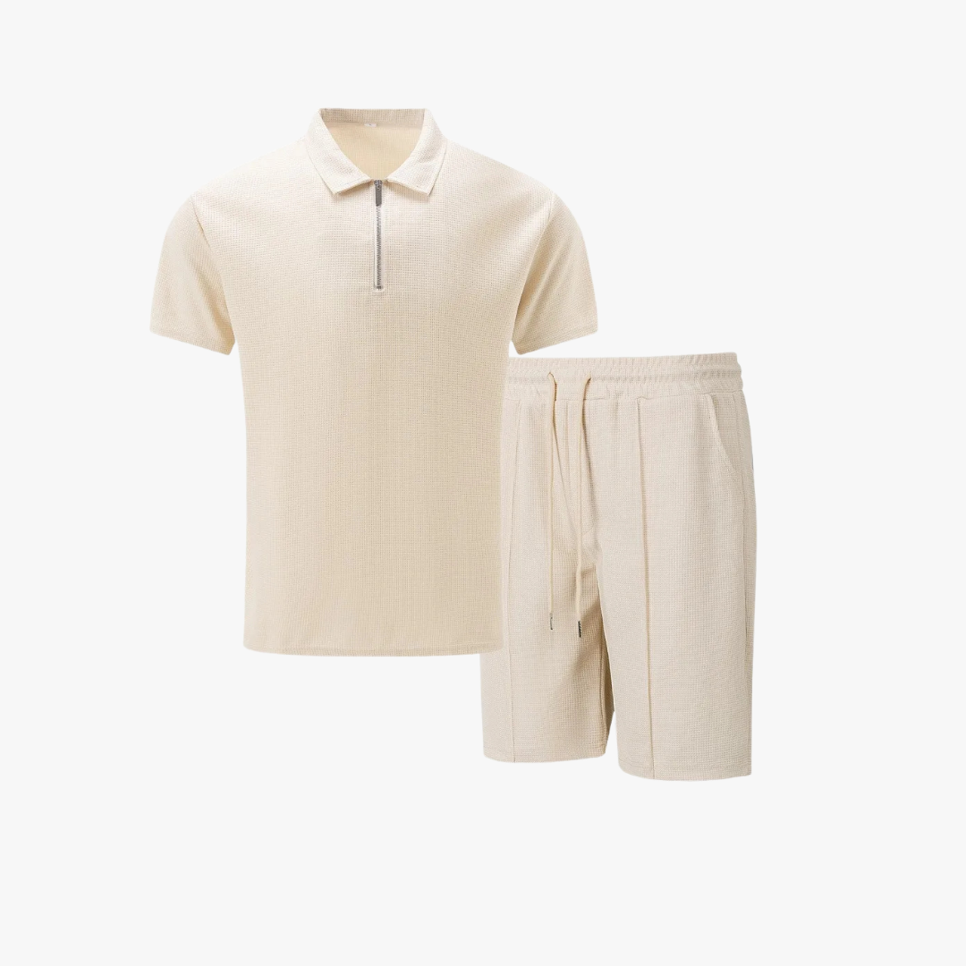 Montleigh | Men’s Summer Co-Ord Set – Polo & Shorts Set