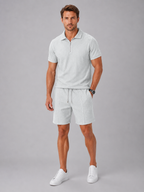 Men’s Summer Co-Ord Set – Polo & Shorts Set