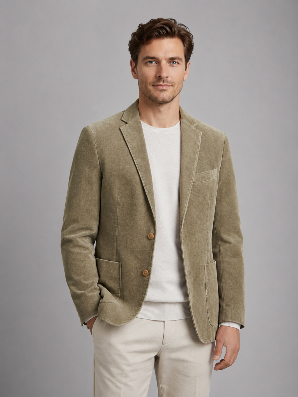 Men’s Tailored Blazer – Smart Casual Jacket