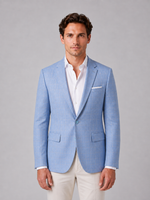 Men's Tailored Windowpane Blazer – Smart Tailored Jacket