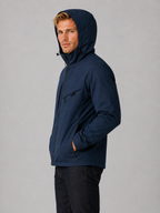 Men’s Wind & Water Resistant Hooded Windbreaker – Zip Up Outdoor Jacket