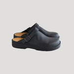 Men’s Comfort Clogs – Leather Look Slip-On Shoes