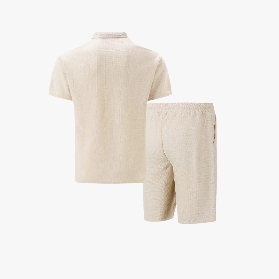 Montleigh | Men’s Summer Co-Ord Set – Polo & Shorts Set