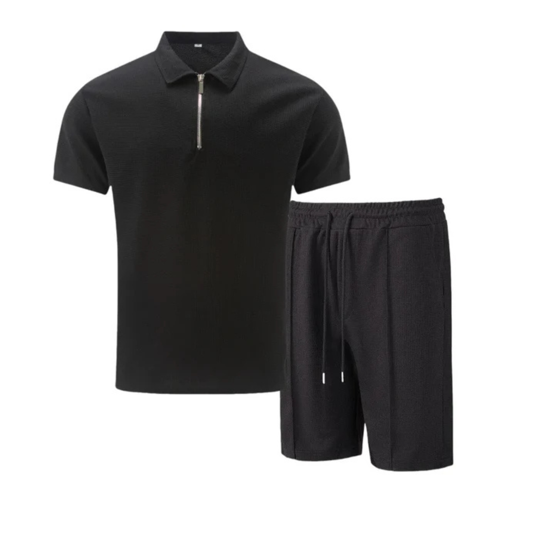 Montleigh | Men’s Summer Co-Ord Set – Polo & Shorts Set