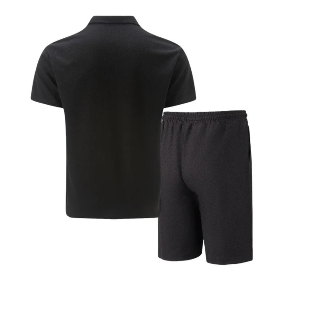 Montleigh | Men’s Summer Co-Ord Set – Polo & Shorts Set
