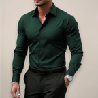 Montleigh | Men’s Classic Long Sleeve Shirt – Versatile Smart Style