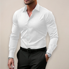 Montleigh | Men’s Classic Long Sleeve Shirt – Versatile Smart Style