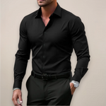 Montleigh | Men’s Classic Long Sleeve Shirt – Versatile Smart Style