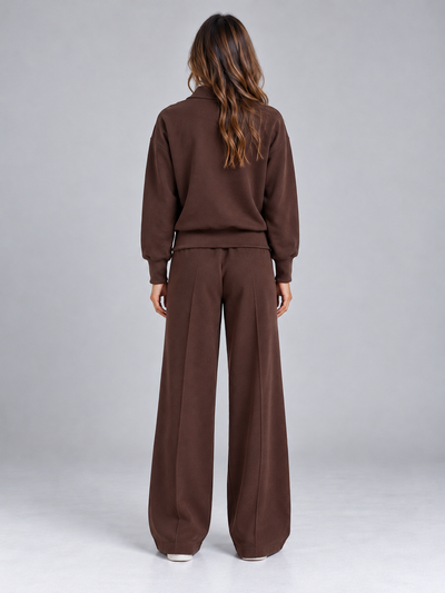 Women’s Half Zip Knit Co-Ord Set