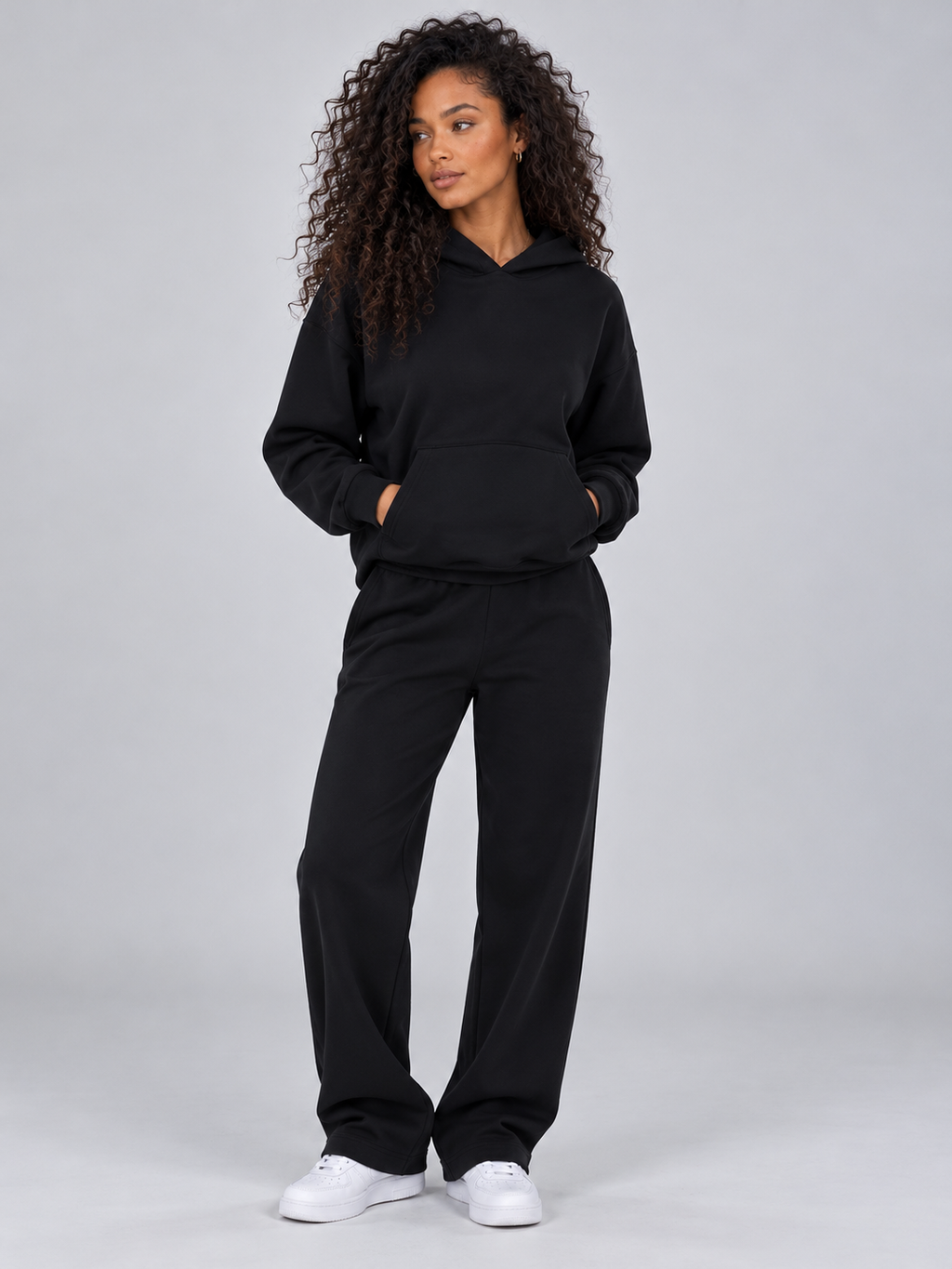 Women’s Oversized Hooded Tracksuit Set