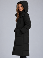 Women’s Long Hooded Puffer Coat