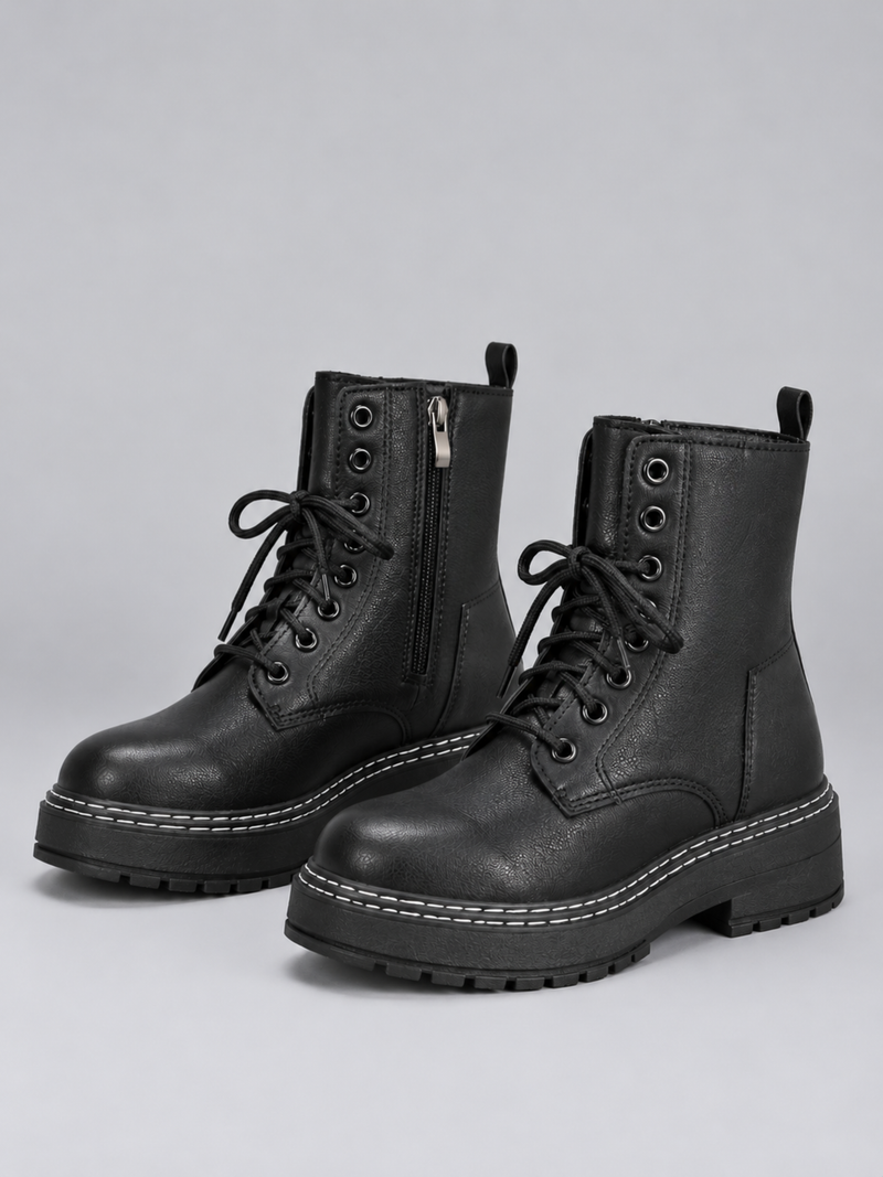 Men’s Chunky Lace Up Ankle Boots