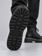 Men’s Chunky Lace Up Ankle Boots