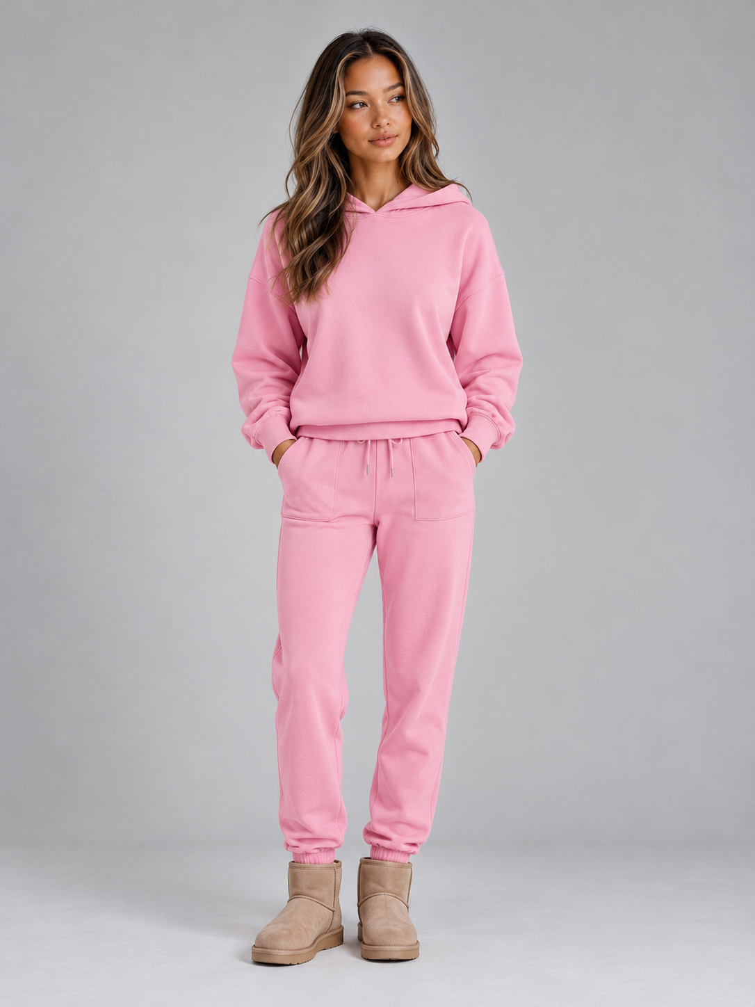 Women’s Oversized Hoodie Tracksuit Set
