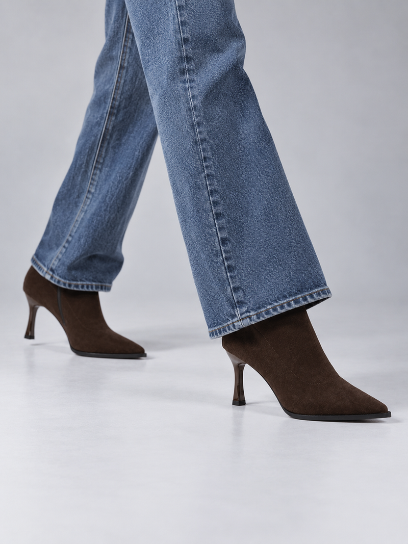 Women’s Suede Look Ankle Boots