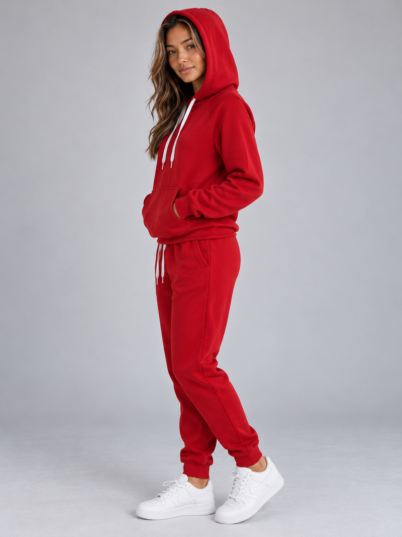 Women’s Hooded Tracksuit Set