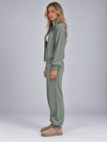 Women’s Cable Knit Two-Piece Co-Ord Set