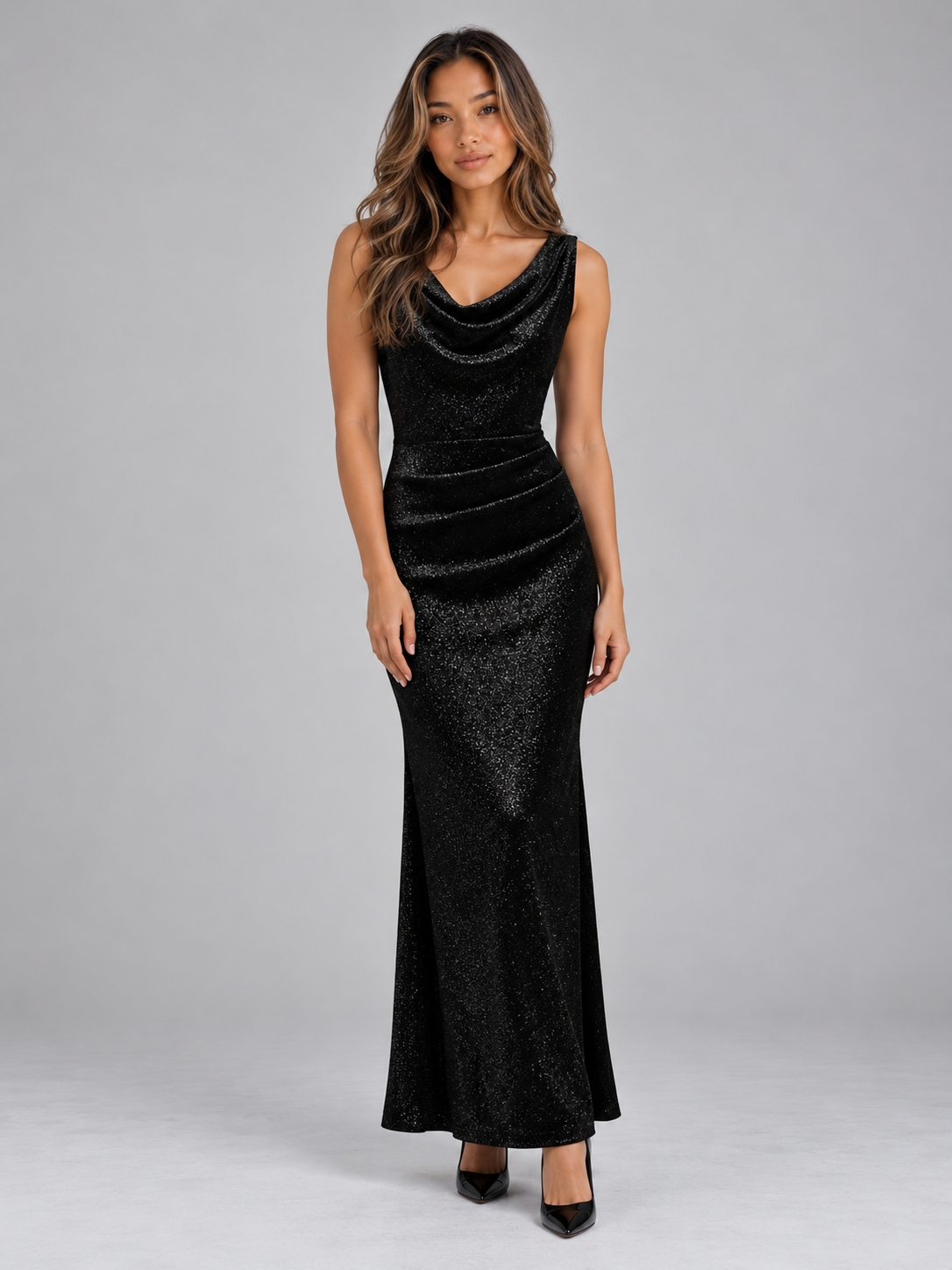 Women’s Glitter Maxi Dress