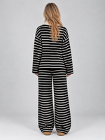 Women’s Striped Knit Two-Piece Co-ord Set