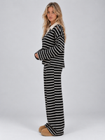 Women’s Striped Knit Two-Piece Co-ord Set