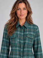 Women’s Long Sleeve Maxi Shirt Dress