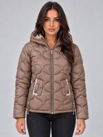 Women’s Quilted Hooded Puffer Jacket