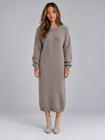 Women’s Knitted Jumper Midi Dress